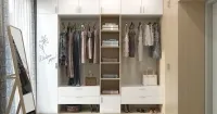 Гардеробная, коллекция Метрополитан (арт. wr065), мебель на заказ MrDoors