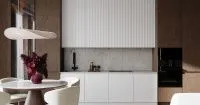 Кухня со столешницей из натурального камня (арт. Kit488), мебель на заказ MrDoors