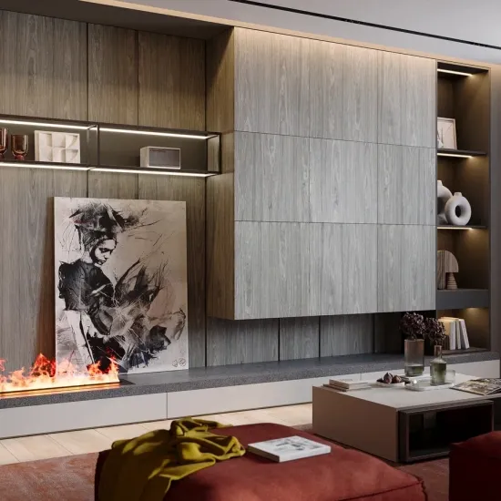 Гостиная в стиле модерн (арт. Lvr278), мебель на заказ MrDoors