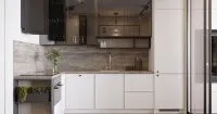 Кухня, коллекция "Плаза" (арт. 241), мебель на заказ MrDoors
