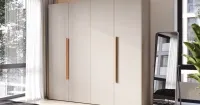 Шкаф в матовом покрытии, коллекция Винглайн (арт. Sd099), мебель на заказ MrDoors