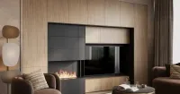 Гостиная в стиле модерн (арт. Lvr282), мебель на заказ MrDoors
