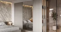 Шкаф распашной, коллекция Домус (арт. Sd087), мебель на заказ MrDoors