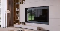 Гостиная светлая в стиле модерн (арт. Lvr254), мебель на заказ MrDoors