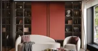 Гостиная в стиле модерн (арт. Lvr244v2), мебель на заказ MrDoors