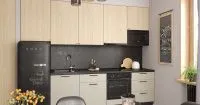 Компактная кухня для студии, мебель на заказ MrDoors