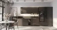 Кухня, коллекция "Сигрэм" (арт. 211), мебель на заказ MrDoors