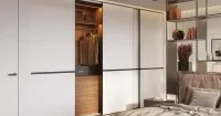 Гардеробная, коллекция RIM (арт. wr068), мебель на заказ MrDoors