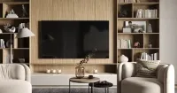 Гостиная в стиле модерн (арт. Lvr285), мебель на заказ MrDoors