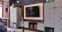 Детская комната для двух мальчиков с двухъярусной кроватью, мебель на заказ MrDoors