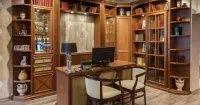 Кабинет Английская классика (арт. 8376), мебель на заказ MrDoors