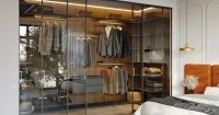 Гардеробная, коллекция VERTIKO (арт. Wr075), мебель на заказ MrDoors