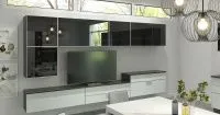 кухня столовая гостиная, дизайн интерьер