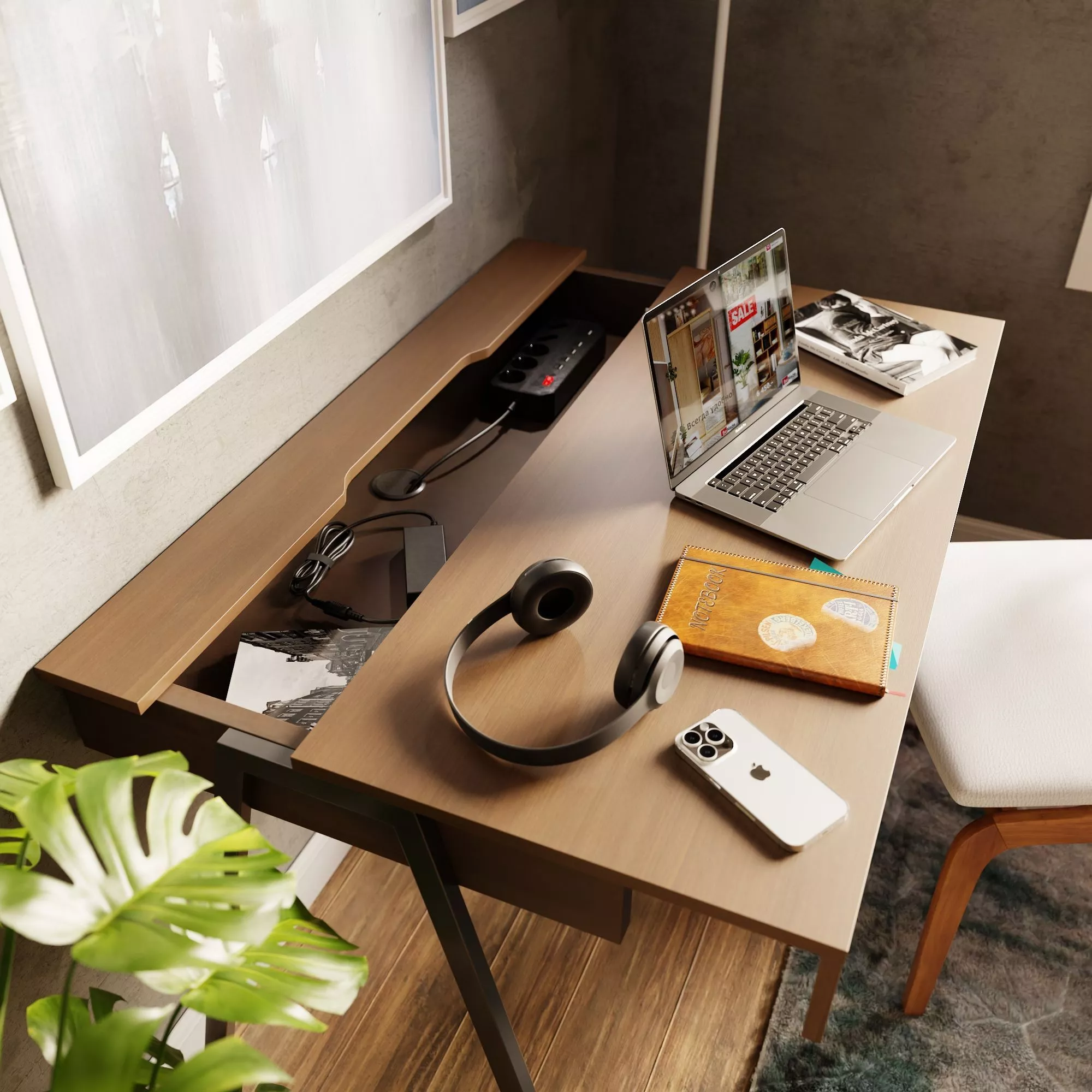 Письменный стол One Slider DCKB2P (арт. 8677) Фото 3