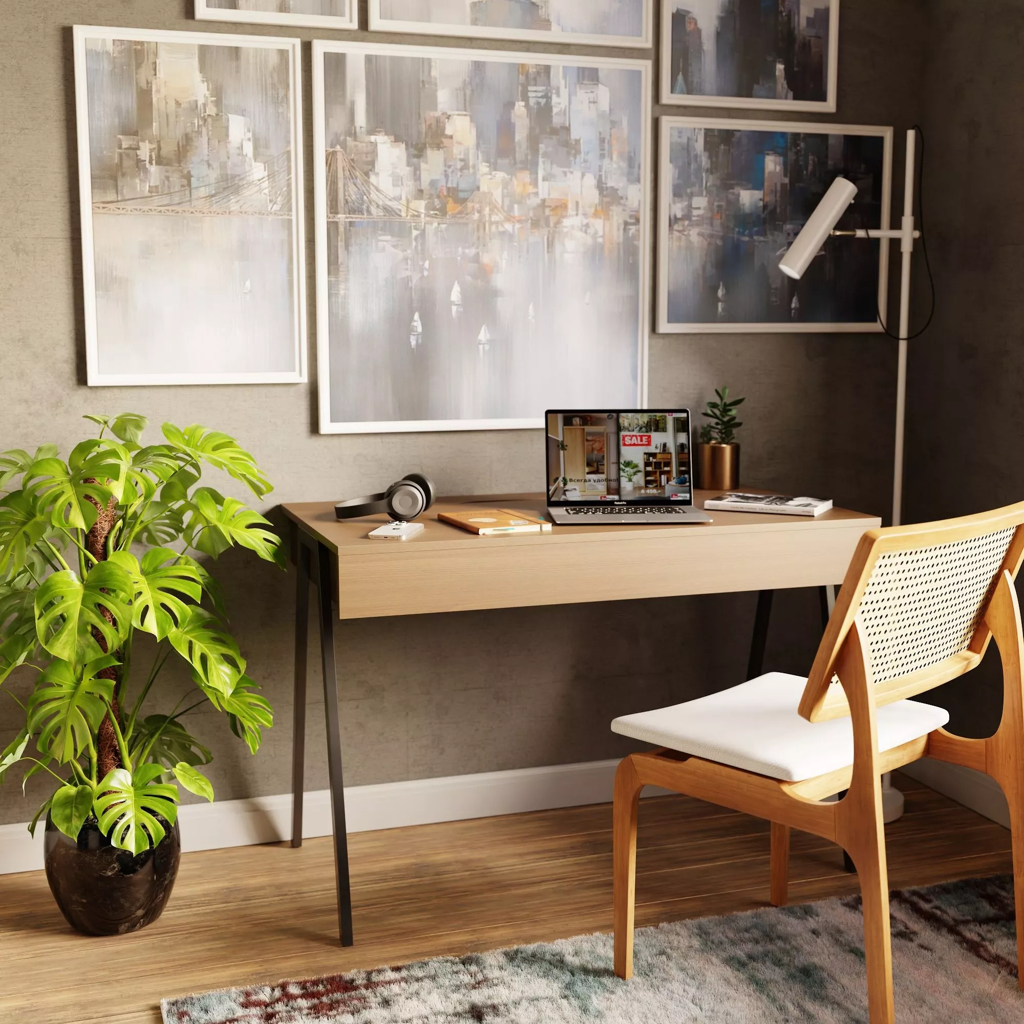  Письменный стол One Slider DCKB2P (арт. 8677)