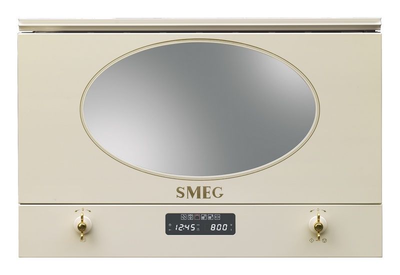 Встраиваемая микроволновая печь SMEG (арт. MP822PO), мебель на заказ MrDoors