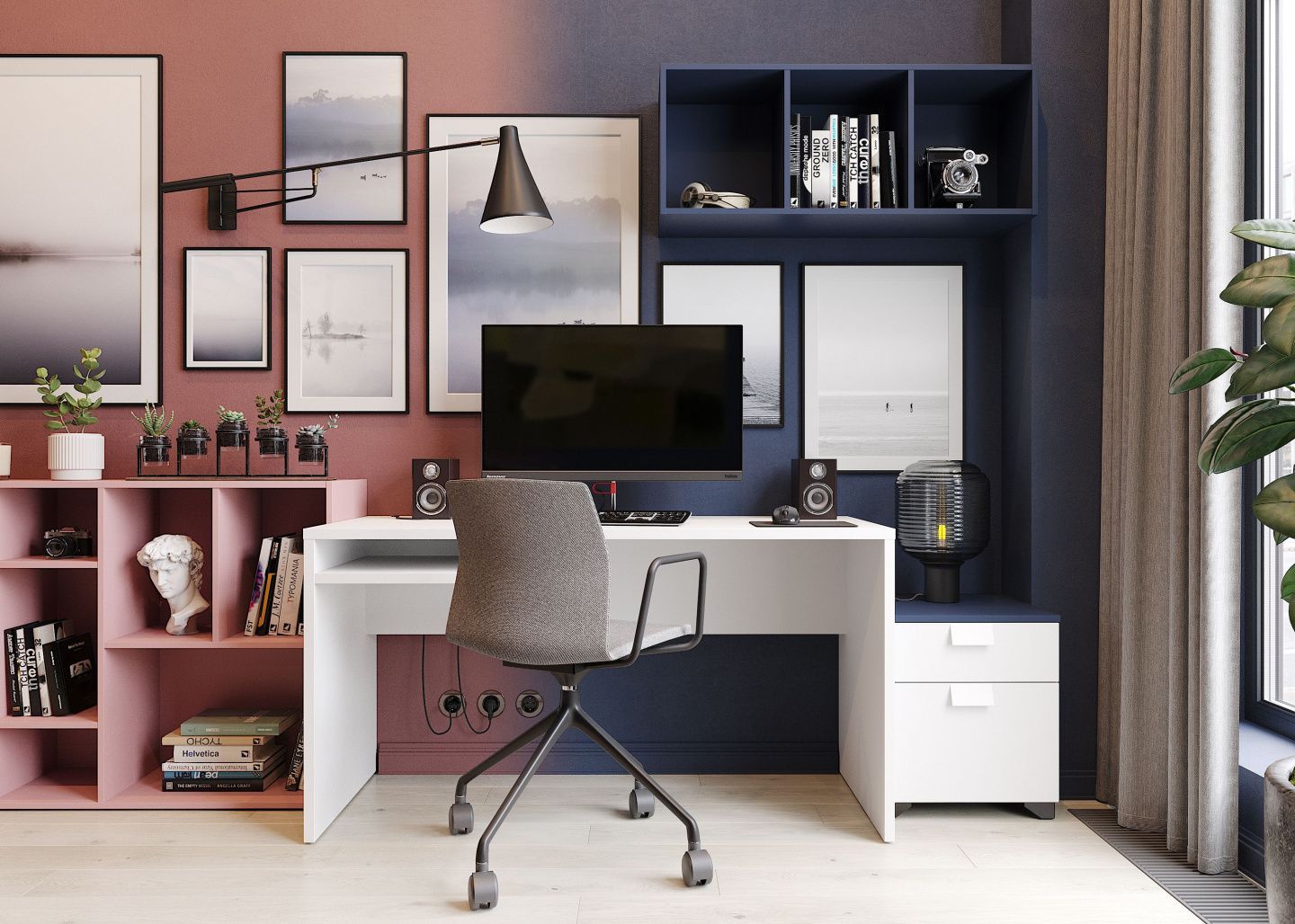 Кабинет, коллекция "Hoffice-Паркер" (арт. 090) Фото 3