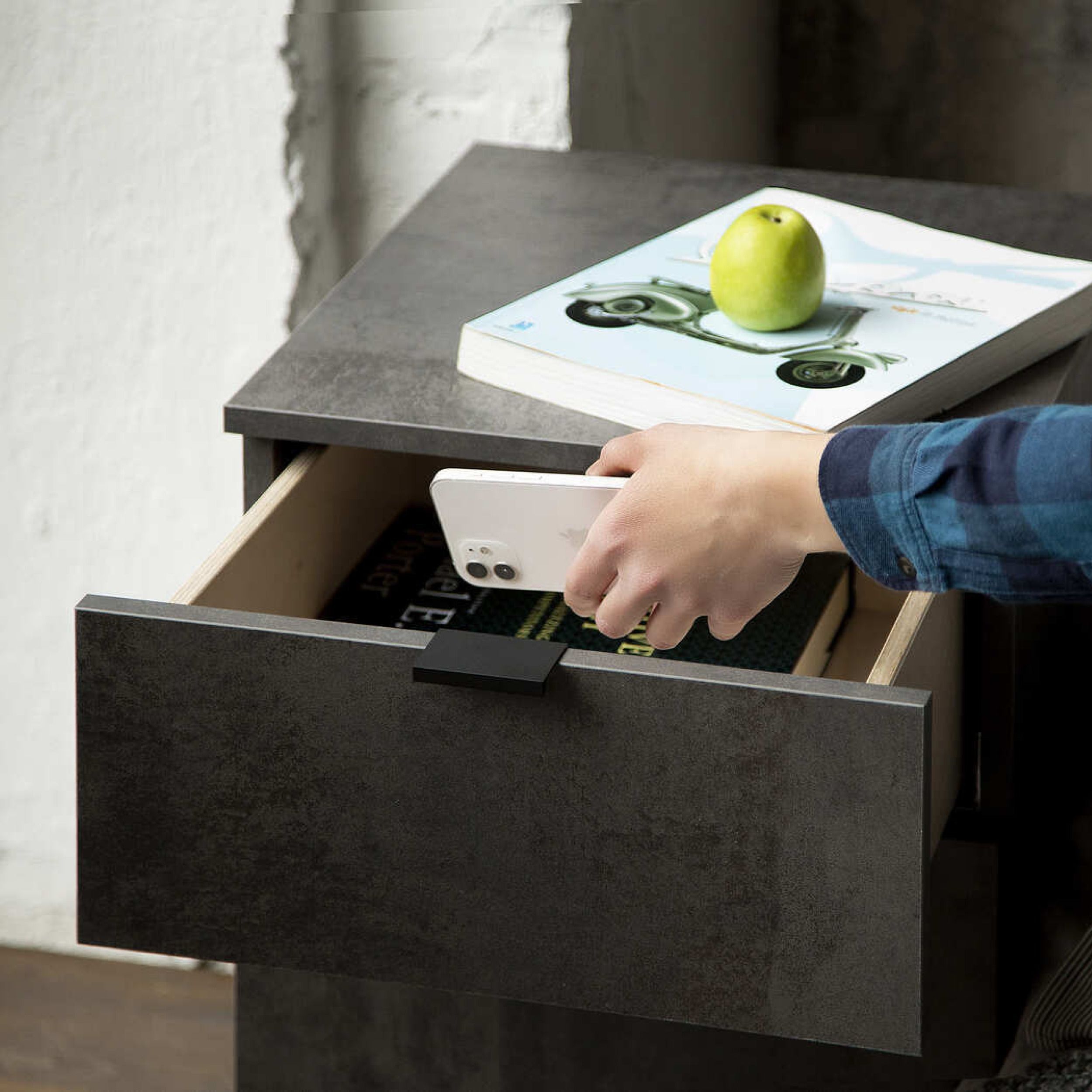 Тумба Interium Roori, темно-серый DCHPD12 (арт. 8672) Фото 2