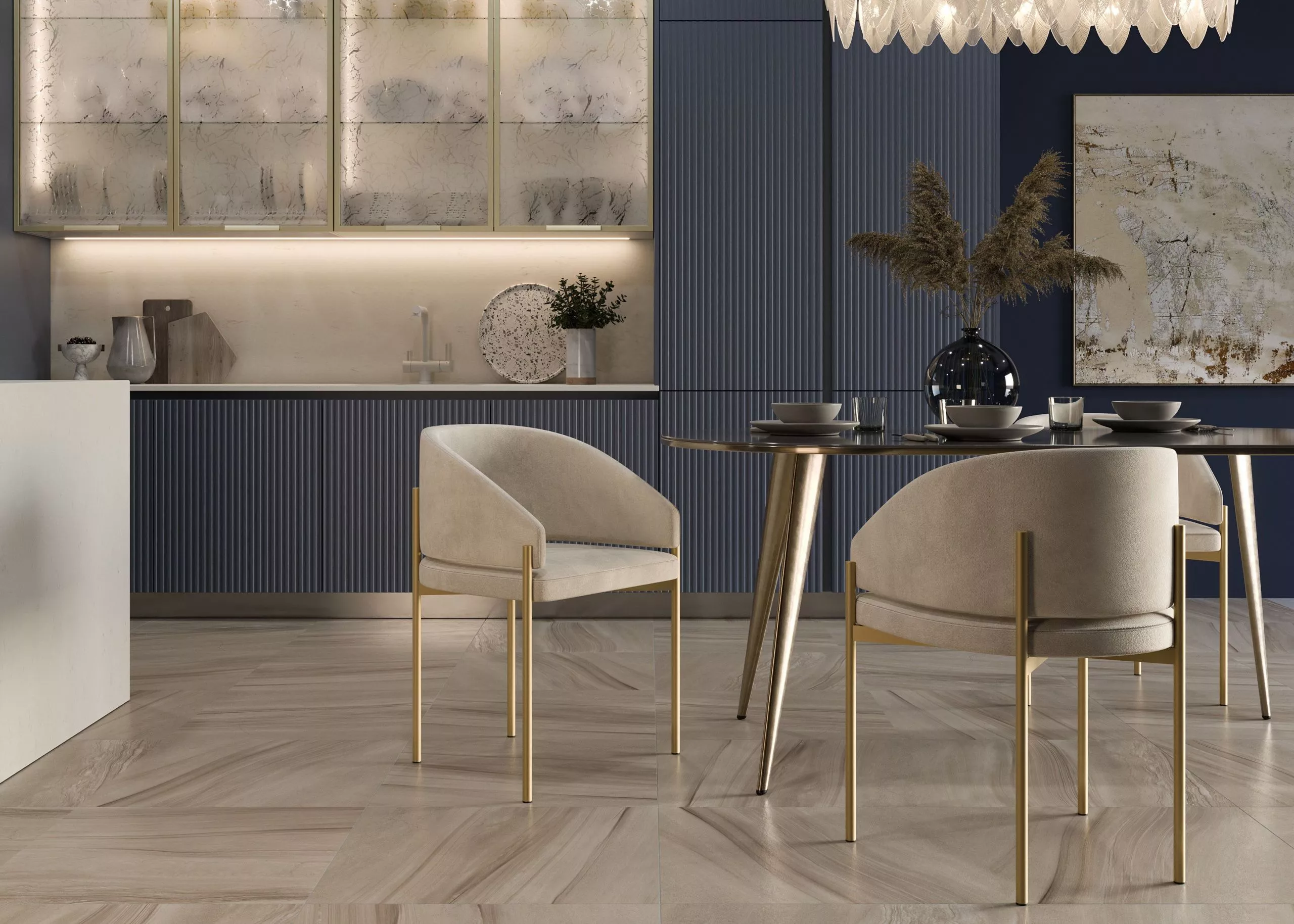 Стул Ponte, бежевый (арт. Cuf011)