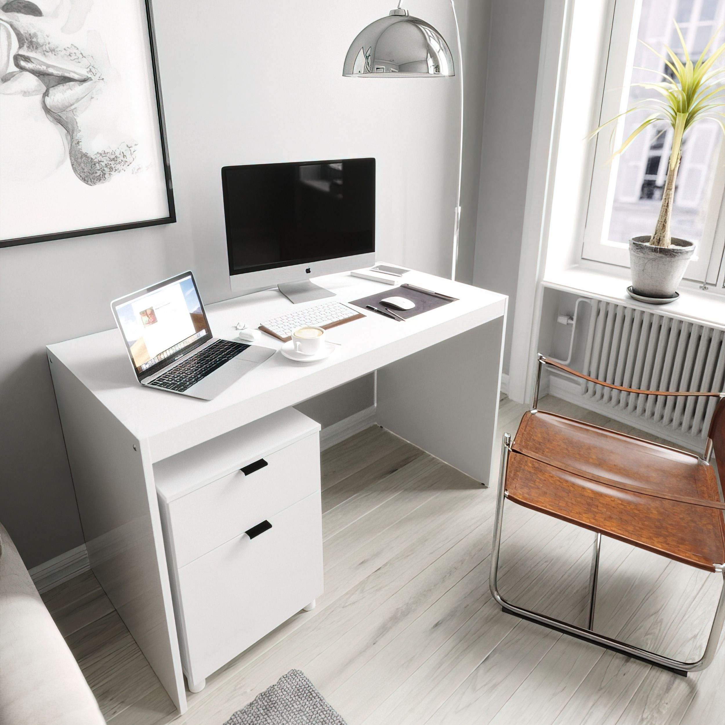 Тумба Interium Roori, белый DCHPD12W (арт. 8673) Фото 4