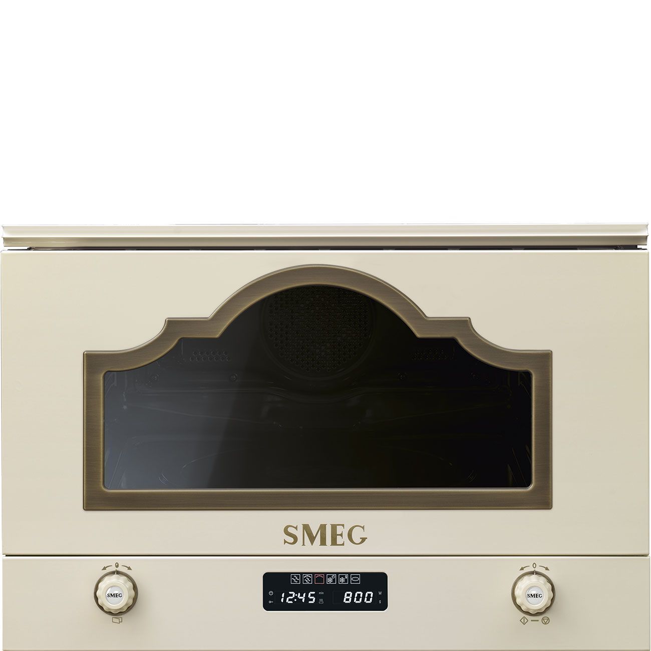 Встраиваемая микроволновая печь SMEG (арт. MP722PO), мебель на заказ MrDoors