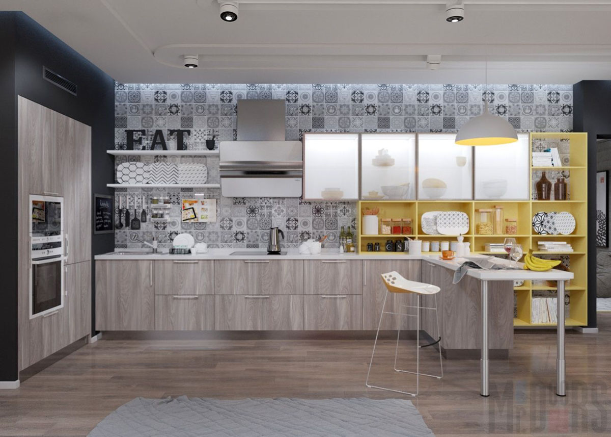 kitchen interium modern 18 Домострой