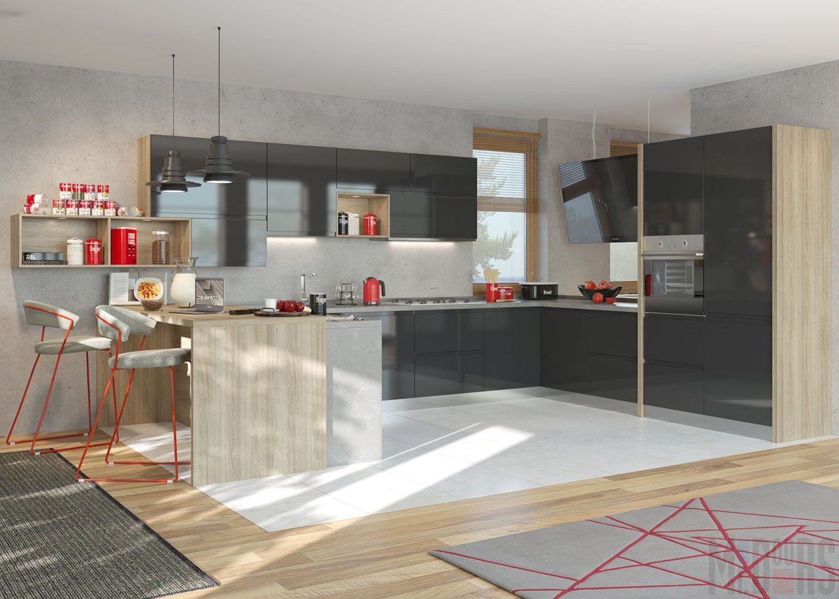 kitchen interium modern 20 Домострой