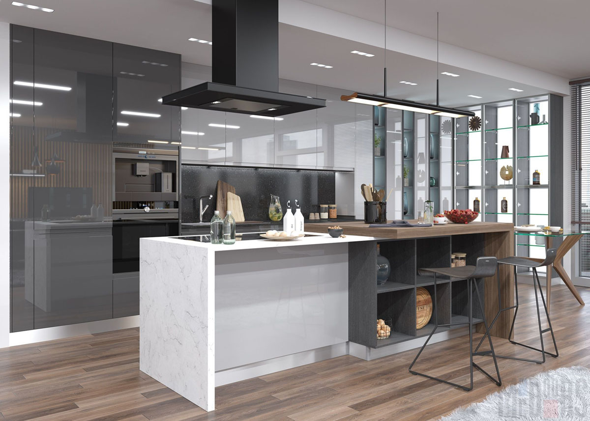 kitchen interium modern 50 Домострой