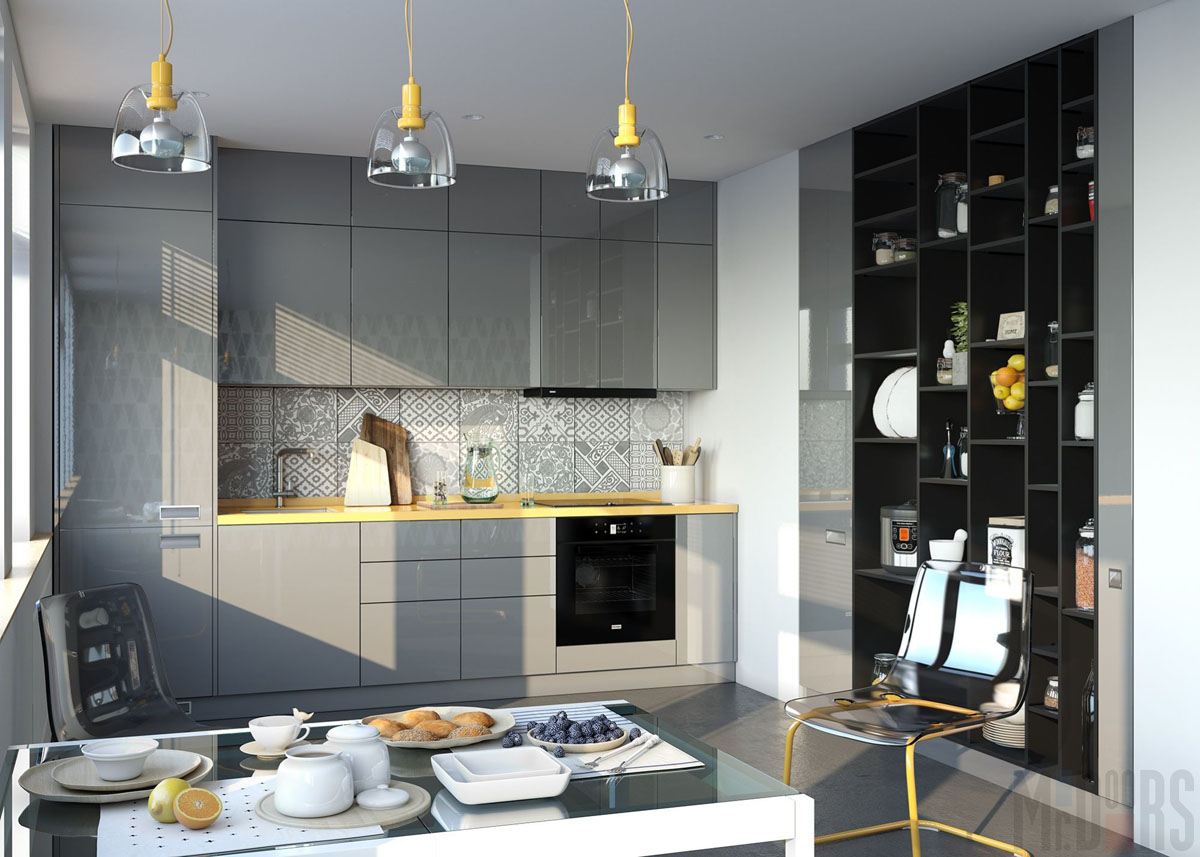 kitchen interium modern 51 Домострой