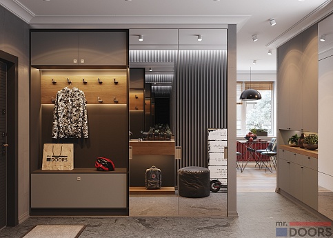 Стильная современная мебель для прихожей, мебель на заказ MrDoors