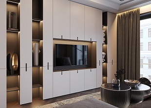 Гостиная, коллекция "Тейт" (арт. 325), мебель на заказ MrDoors