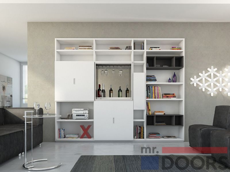 Книжные шкафы лофт mr.doors