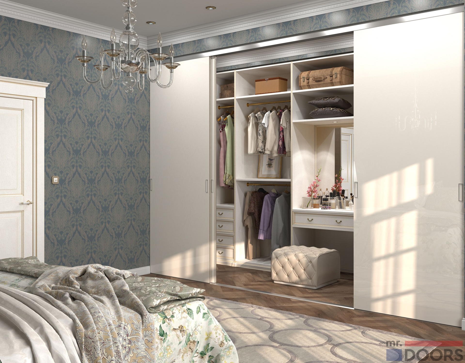 Kupit Razdvizhnye Dveri Dlya Garderobnoj Ot Proizvoditelya Na Zakaz Po Individualnym Razmeram Fabrika Mebeli Mr Doors