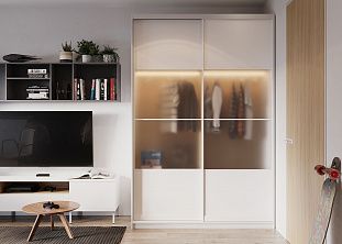 Шкаф-купе, коллекция "Visio-T" (арт. Sd071), мебель на заказ MrDoors