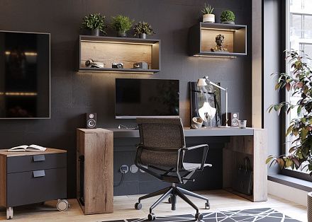 Кабинет, коллекция "Hoffice-Паркер" (арт. 083)