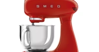 Планетарный миксер SMEG SMF03RDEU, мебель на заказ MrDoors