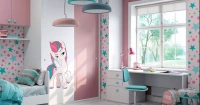 Детская "MyMeRu" в стилистике м/ф "My Little Pony" (арт. 129), мебель на заказ MrDoors