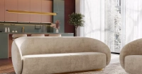 Диван Ponte, бежевый (арт. Lvr237), мебель на заказ MrDoors