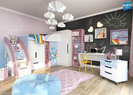 Детская "MyMeRu" в стилистике м/ф "My Little Pony" (арт. 040)