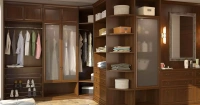 дизайн угловой гардеробной