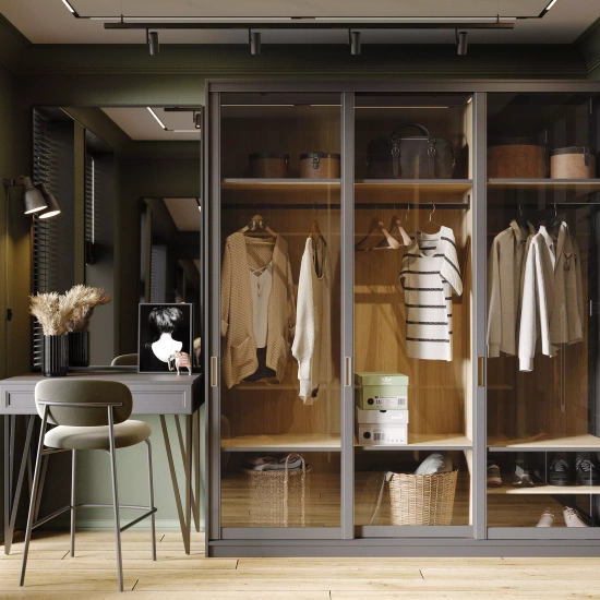 Шкаф-купе, коллекция "Урбан" (арт. 109), мебель на заказ MrDoors