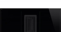Индукционная варочная панель SMEG со встроенной вытяжкой (арт. HOBD682D1), мебель на заказ MrDoors