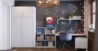 Детская, коллекция "KidSpace Charming" (арт. 107)	, мебель на заказ MrDoors