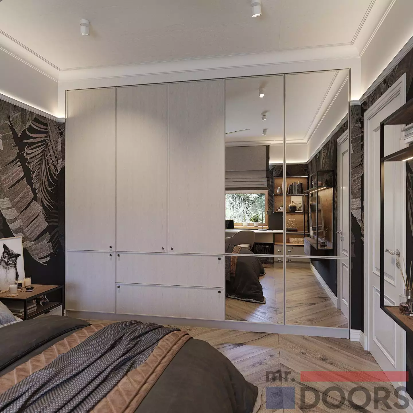Фото зеркала в спальню от mr.doors