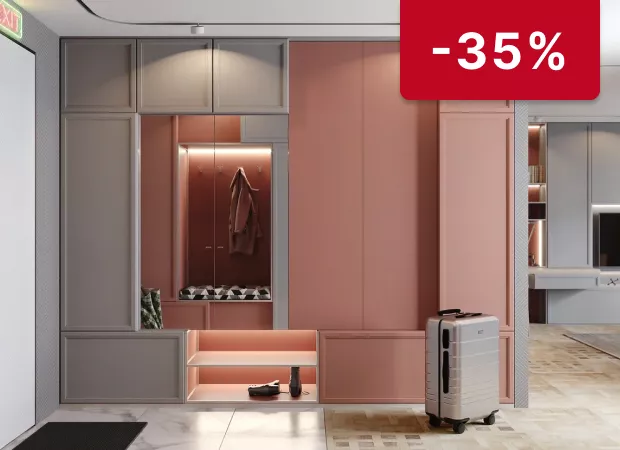 -35% на изделия с отделкой эмалями