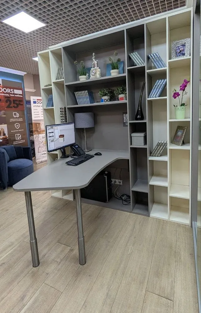 Рабочее место со стеллажом (арт. 8802) Фото 3