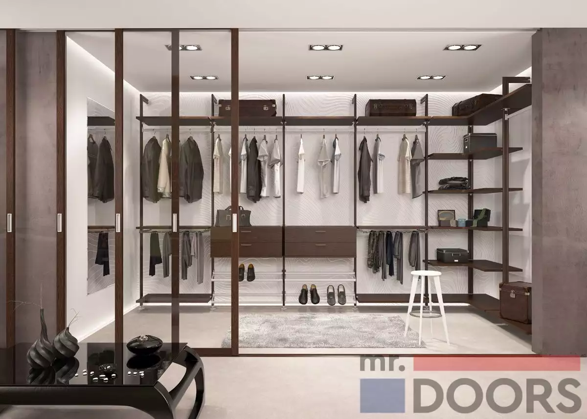 Фото гардеробных лофт от mr.doors