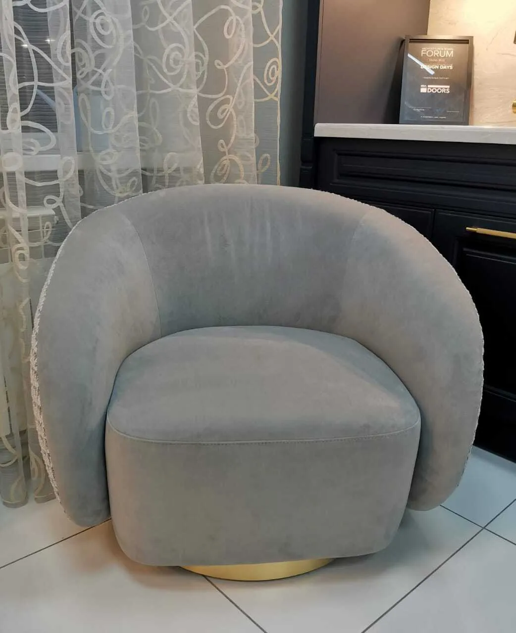 Кресло Ponte с поворотным механизмом, два цвета (арт. 8717) Фото 2