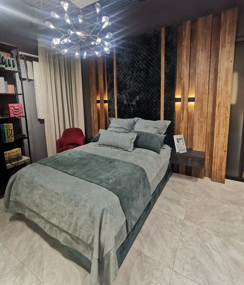 Кровать со стеновой панелью (арт. 8823) Фото 2