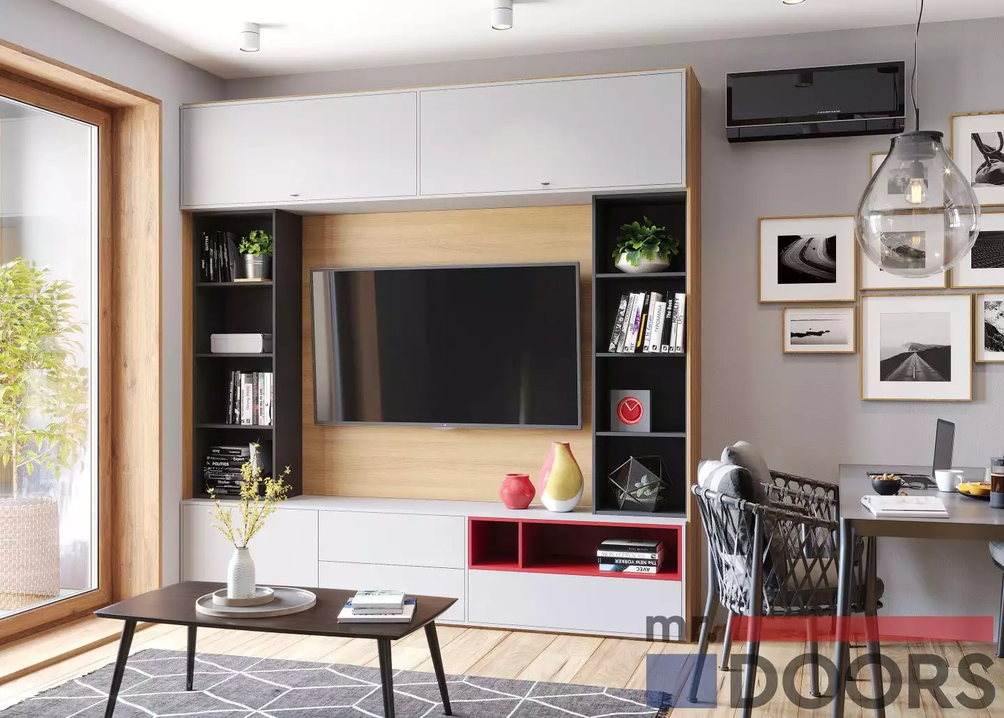 Стеллажи для цветов с подсветкой mr.doors